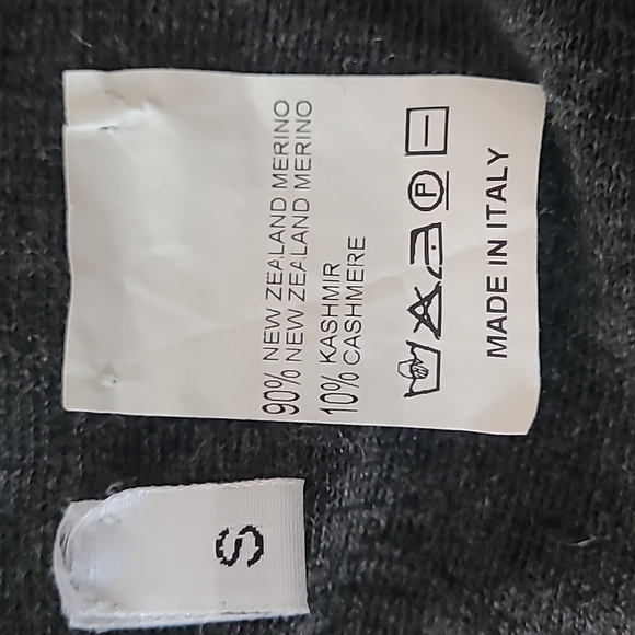 Ursula Conzen Gray New Zealand Merino Wool Cashmere Dress - Picture 6 of 6